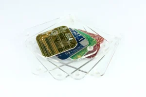 Clear Tech Coasters